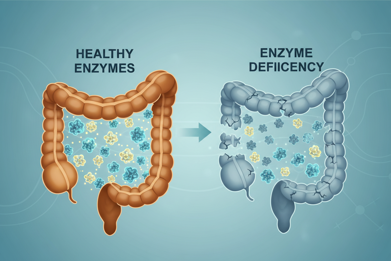 Enzyme Deficiency: Causes & Consequences