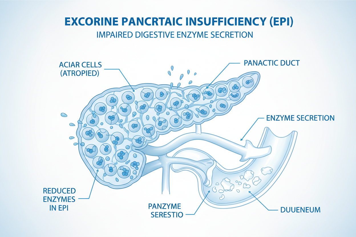 Exocrine Pancreatic Insufficiency (EPI): Root Causes, Mechanisms & Integrative Support