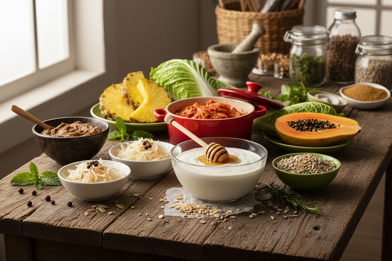 Fermented Foods & Enzyme-Rich Foods: Nature's Digestive Allies