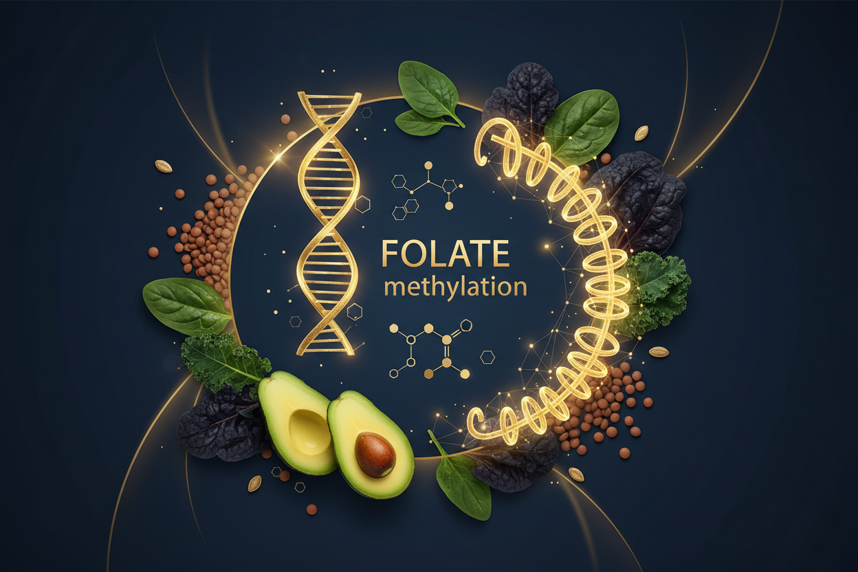 Folate (Vitamin B9): DNA Synthesis, Methylation, Pregnancy & MTHFR