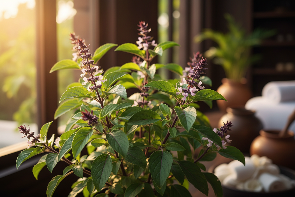Holy Basil (Tulsi): Root Causes, Mechanisms & Integrative Protocols