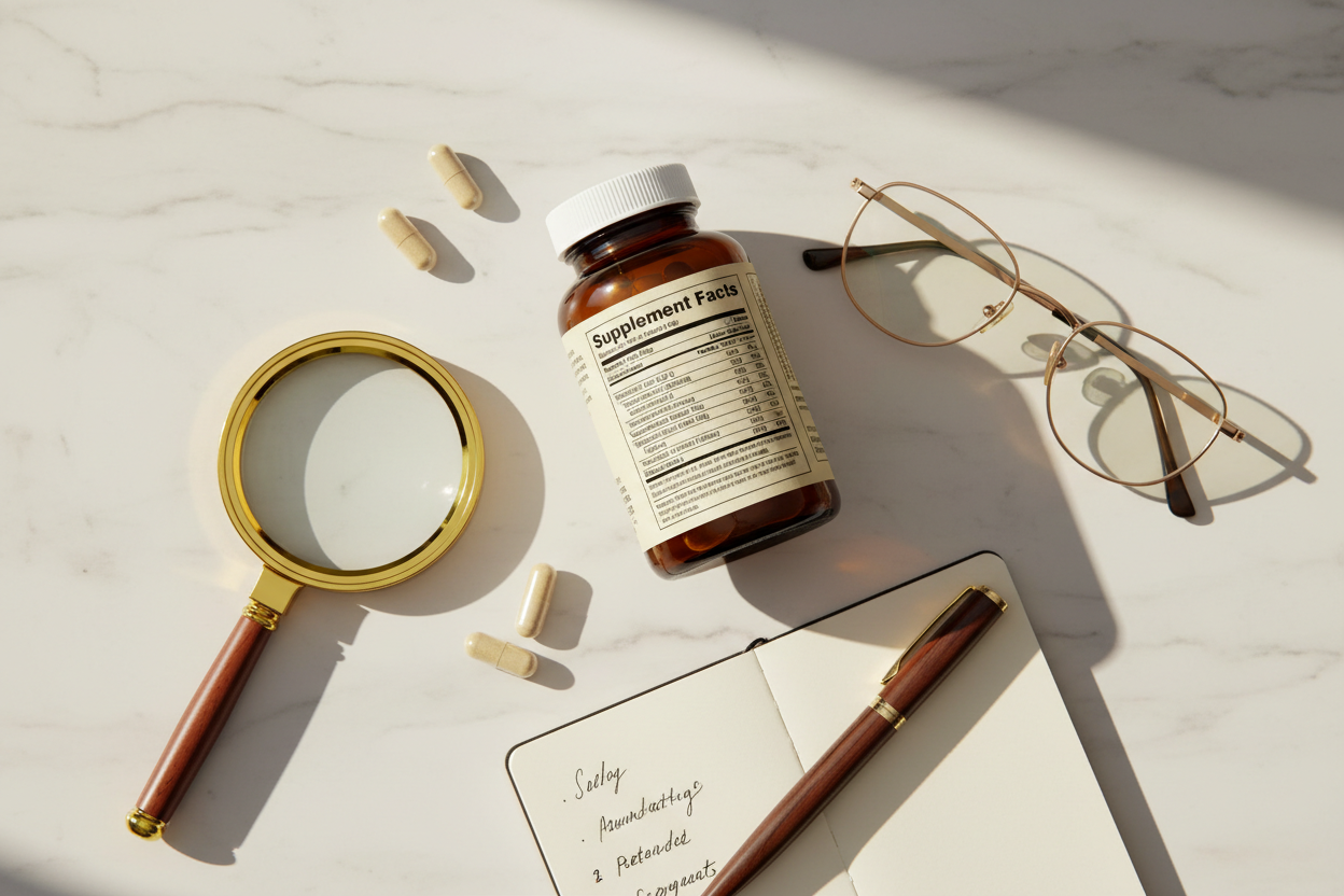 How to Read a Supplement Label: What to Look For & What to Avoid