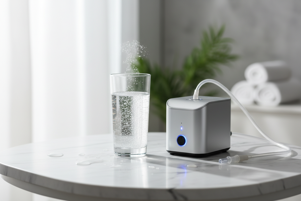 Hydrogen therapy molecular hydrogen infused water wellness integrative health