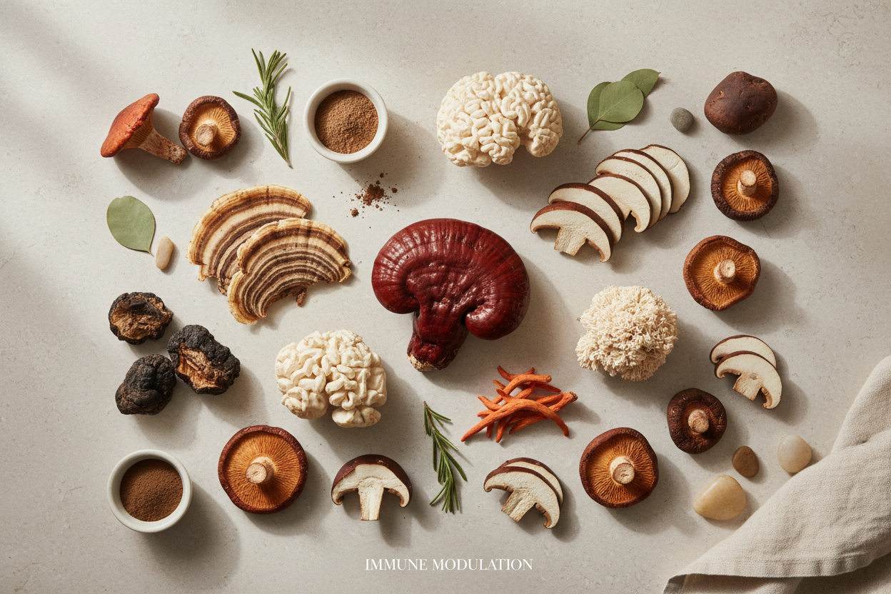 Medicinal Mushrooms & Immune Modulation