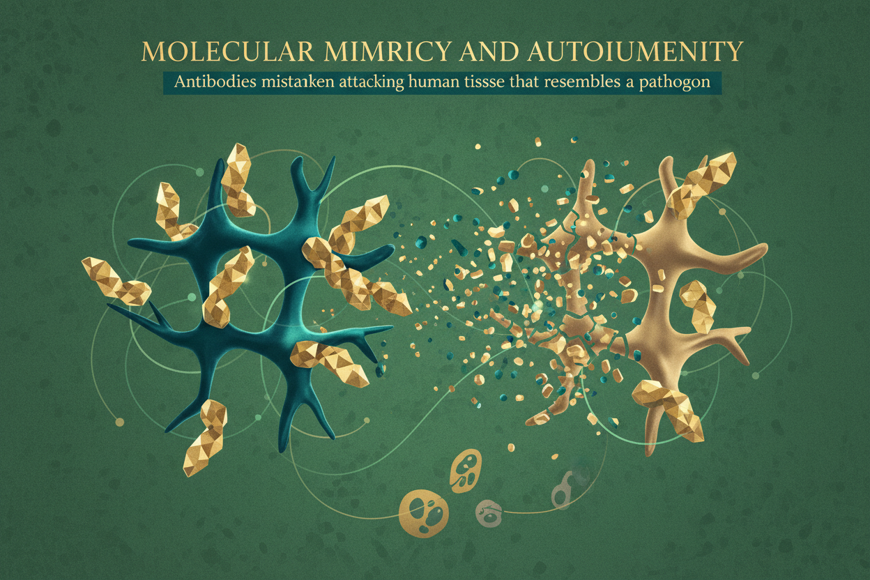 Molecular Mimicry & Autoimmunity: How Infections Trigger the Immune System to Attack Itself