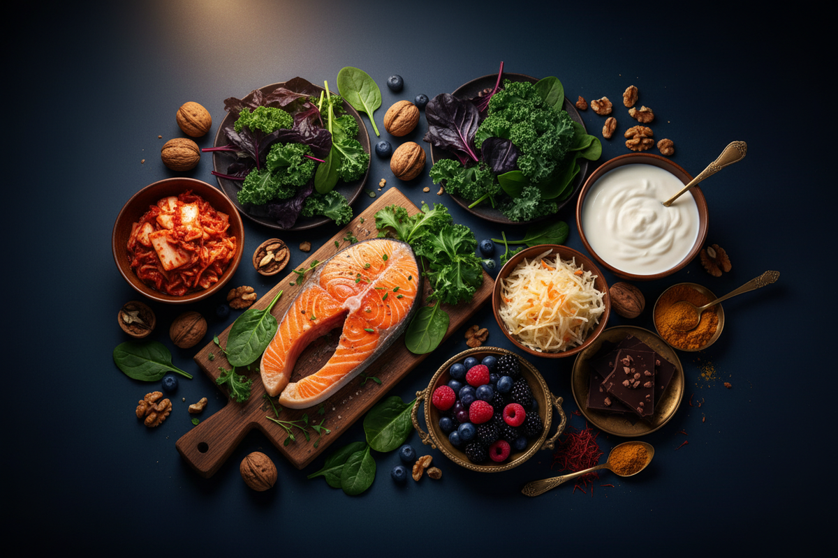 Nutritional Psychiatry Diet — brain-supportive whole foods for mood, gut health, and mental wellness