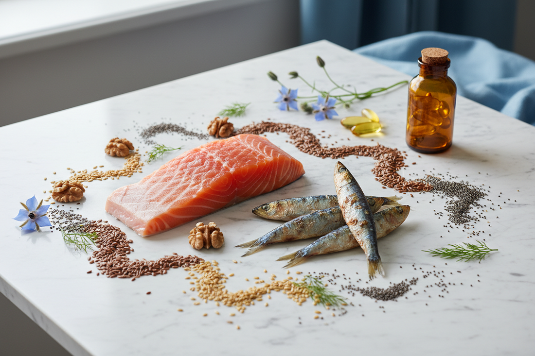 Omega-3 Fatty Acids: The Essential Fats for Inflammation, Heart Health, Brain Function & Longevity