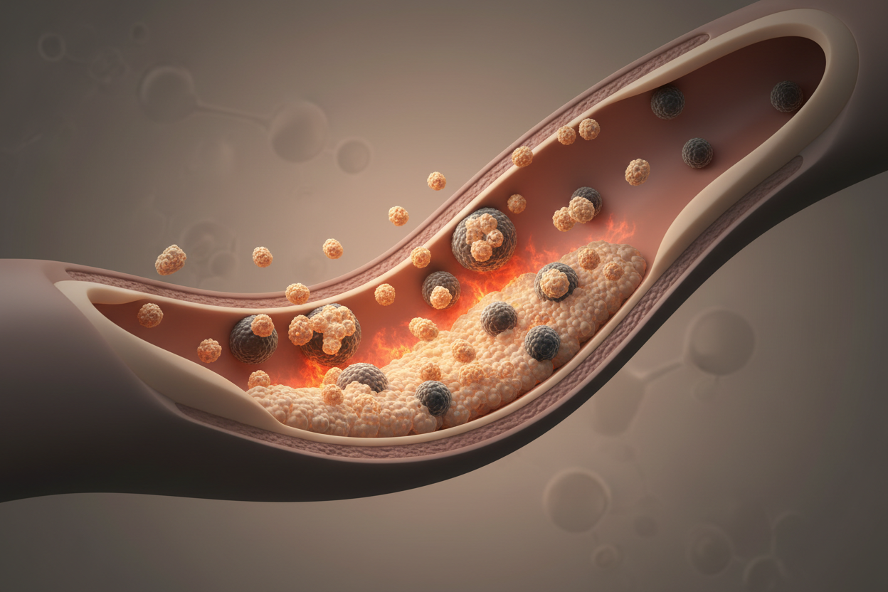 Oxidized LDL, Foam Cells & Plaque Formation