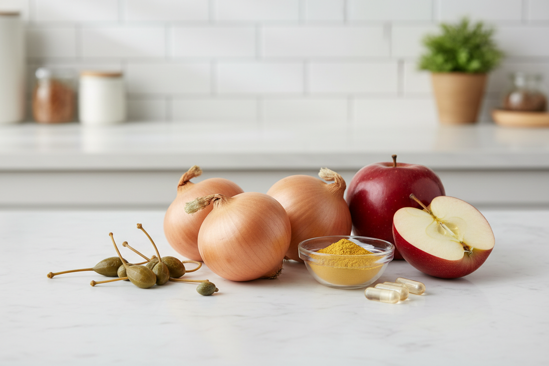 Quercetin: Nature's Most Powerful Flavonoid for Inflammation, Immunity & Cellular Health