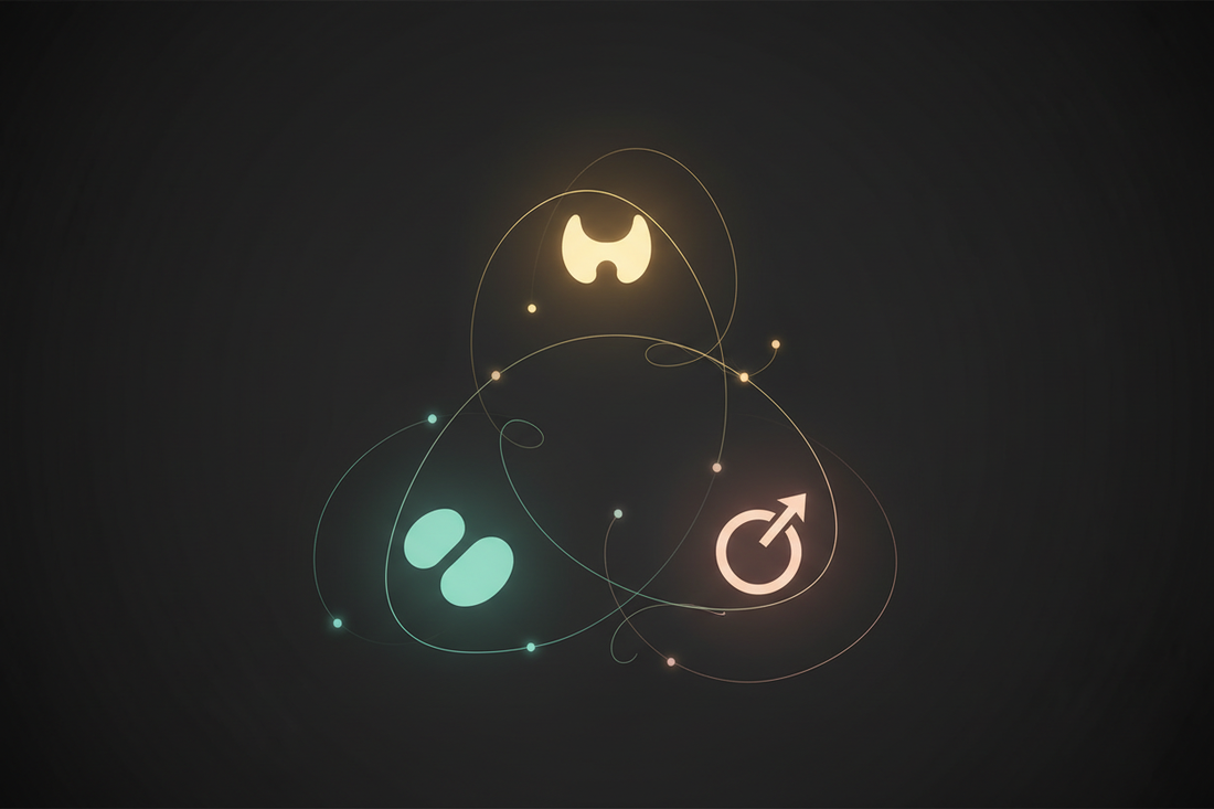 The Thyroid-Adrenal-Sex Hormone Triangle