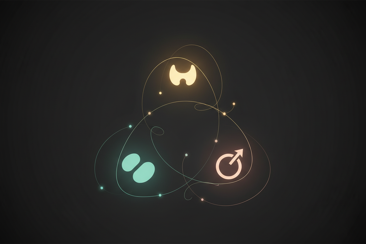 The Thyroid-Adrenal-Sex Hormone Triangle