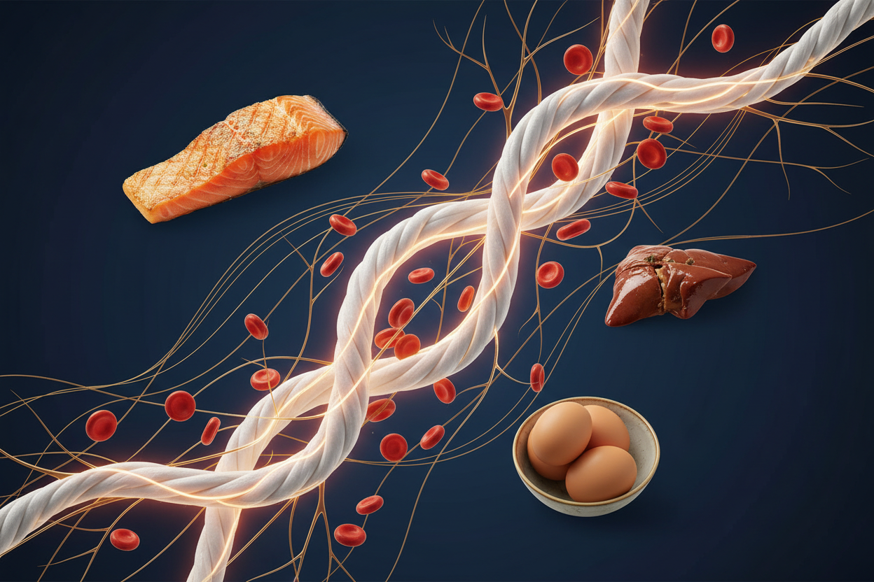 Vitamin B12 (Cobalamin): Nerve Health, Red Blood Cells, Methylation & B12 Deficiency