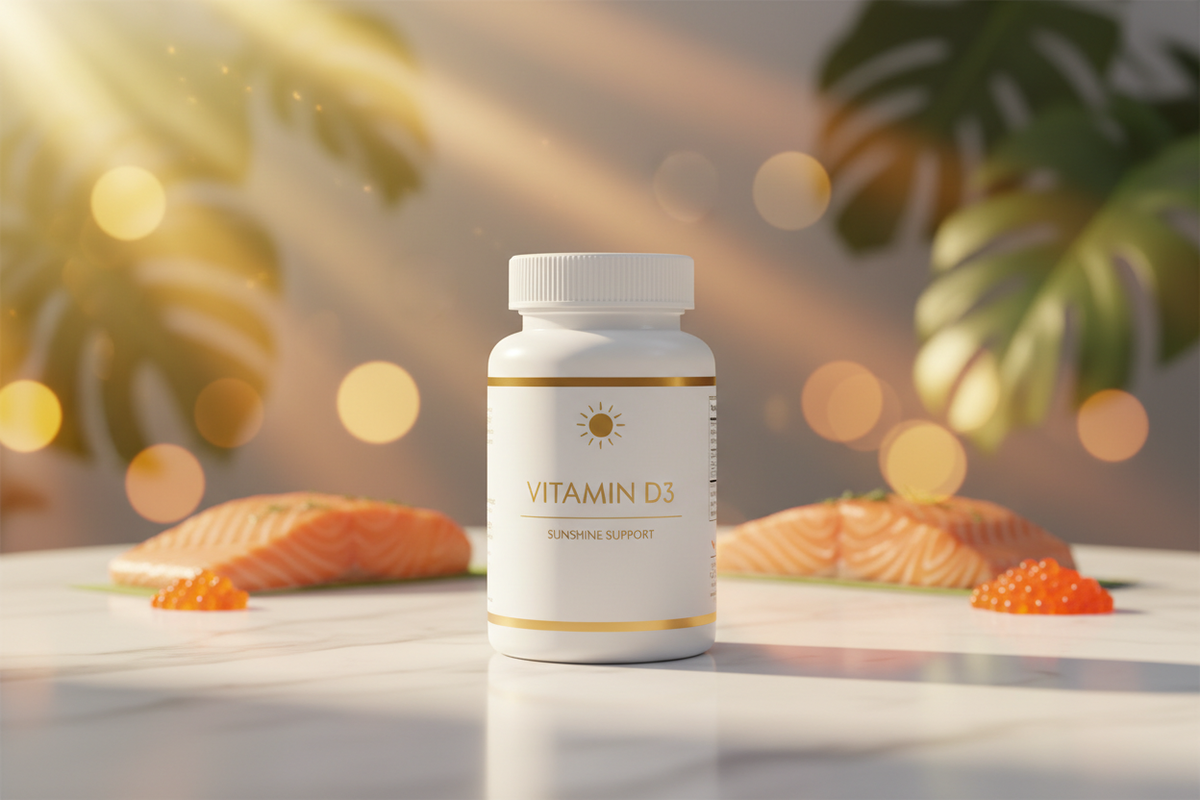 Vitamin D3: The Sunshine Hormone for Immunity, Bone Health & Cellular Defense