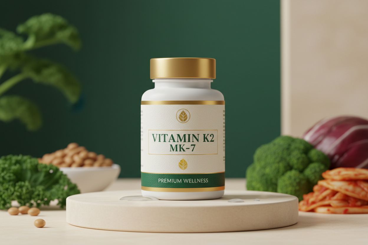 Vitamin K2 MK-7: The Calcium Director for Bone Density, Arterial Health & Cardiovascular Protection