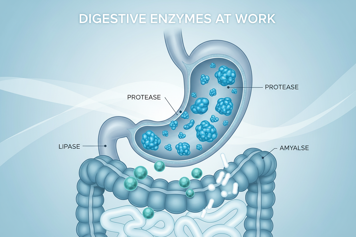 What Are Digestive Enzymes? A Root Cause Perspective